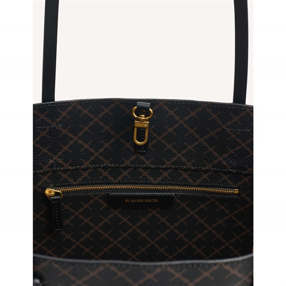 By Malene Birger Abigail Tote Bag, Dark Chokolate